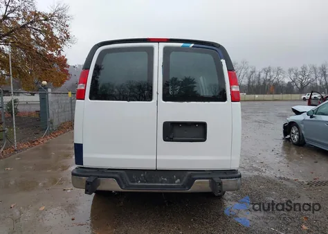 2023 Chevrolet Express Cargo Rwd 2500 Regular Wheelbase Wt from USA, damaged, VIN 1GCWGAFP5P1230752